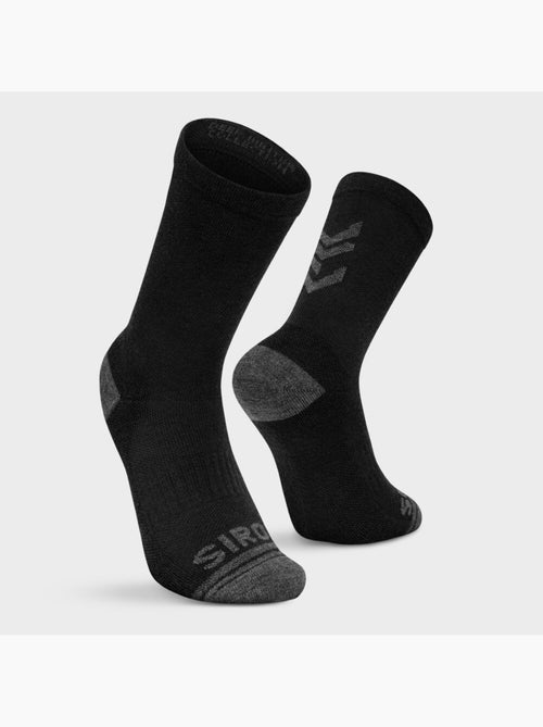 Chaussettes vélo d'hiver cyclisme homme et femme dw fjord - Kiabi