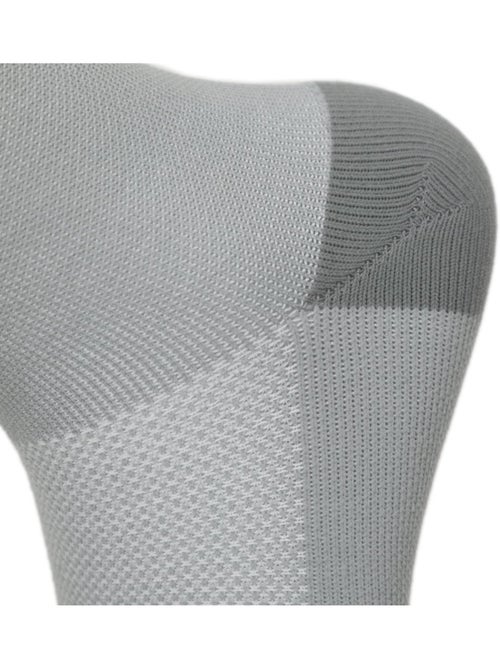 Chaussettes vélo d’hiver mi-mollet homme et femme s3 gray - Kiabi