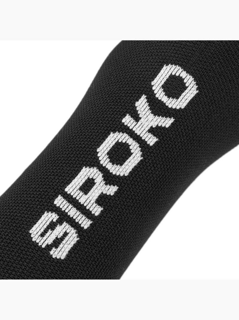 Chaussettes vélo d’hiver mi-mollet homme et femme s3 Noir - Kiabi