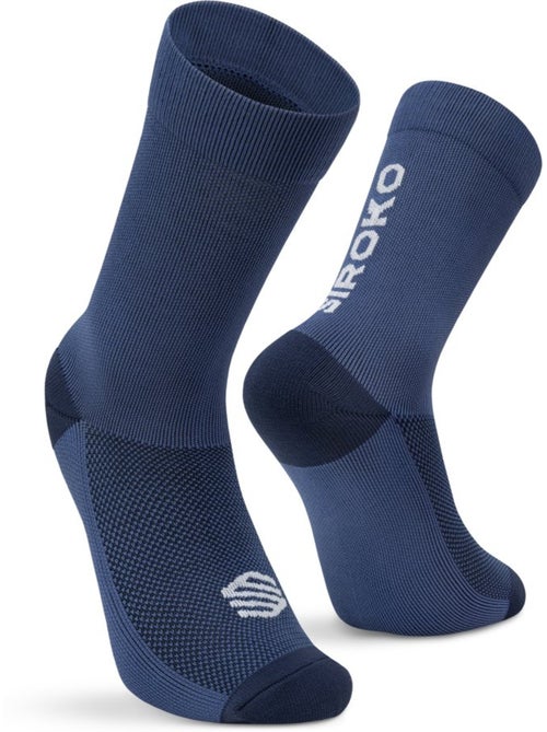 Chaussettes vélo d’hiver mi-mollet homme et femme s3 - Kiabi
