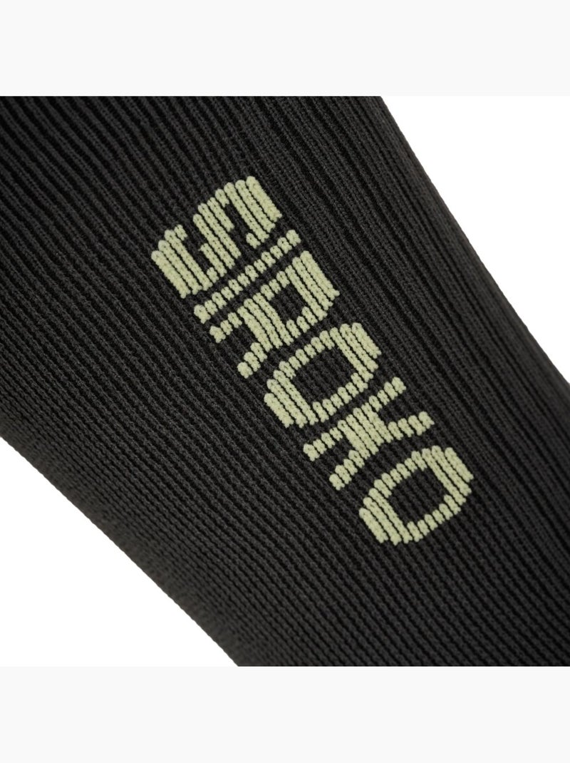Chaussettes vtt mi-mollet cyclisme homme et femme mtb shred gray Blanc Gris - Kiabi