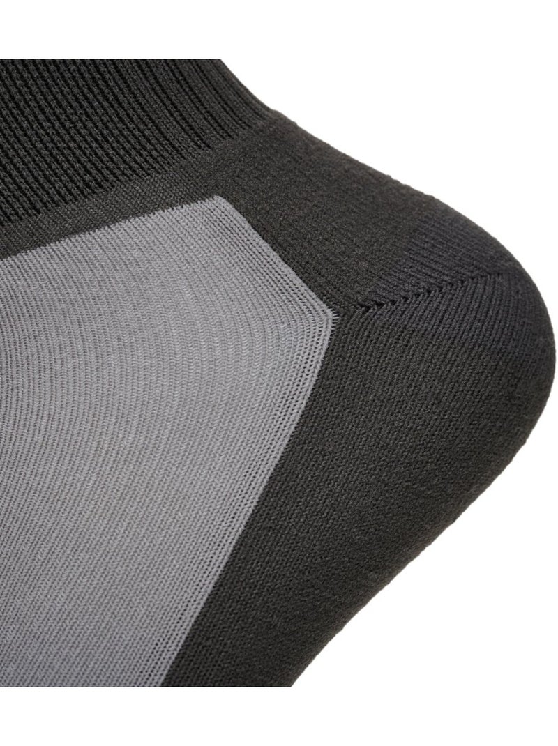 Chaussettes vtt mi-mollet cyclisme homme et femme mtb shred gray Blanc Gris - Kiabi