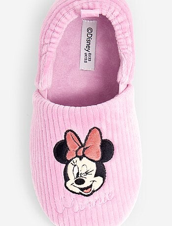 Chausson côtelé 'Minnie' Disney !