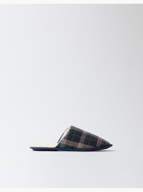 Chaussons à carreaux de chambre, mo fashion - Kiabi