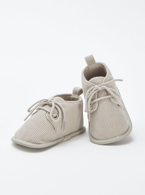 Chaussons à lacets - Kiabi