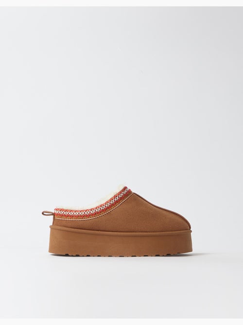 Chaussons à plateforme, mo fashion - Kiabi
