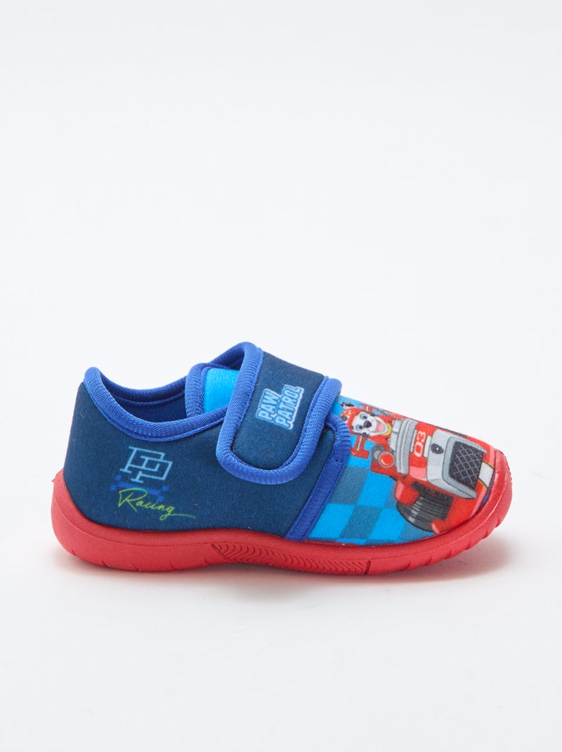 Chaussons à scratch 'Pat' patrouille' Bleu - Kiabi