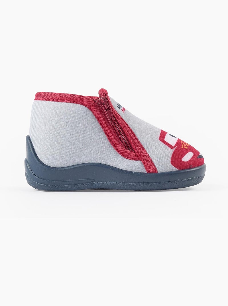 Chaussons avec imprimé Flash McQueen Gris clair - Kiabi