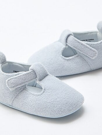 Chaussons ballerines en éponge