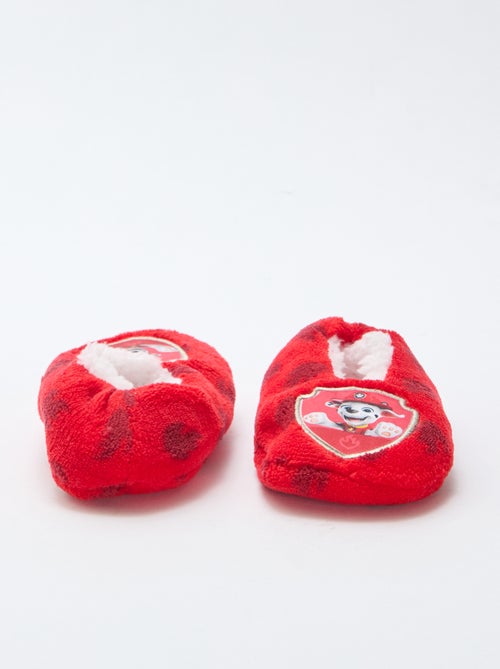 Chaussons ballerines en polaire 'Pat' Patrouille' - Kiabi