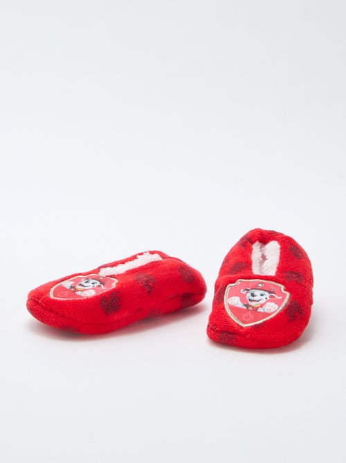 Chaussons ballerines en polaire 'Pat' Patrouille' - Kiabi