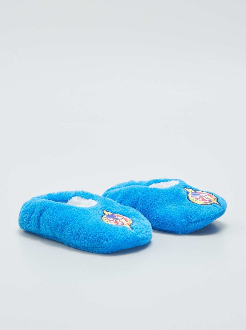 Chaussons ballerines 'Sonic' bleu - Kiabi