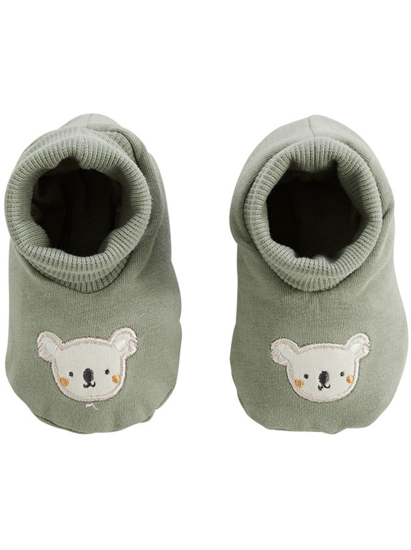 Chaussons b?b? Mini R?ve Vert - Kiabi