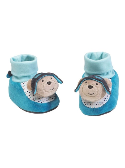 Chaussons bébé en velours - sauthon - Kiabi Chaussons bébé en velours - sauthon - Kiabi