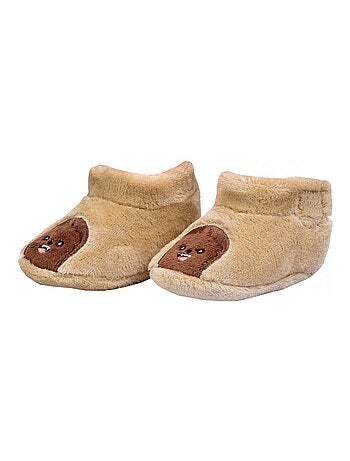 Chaussons bébé licence fantaisie - pack de 4