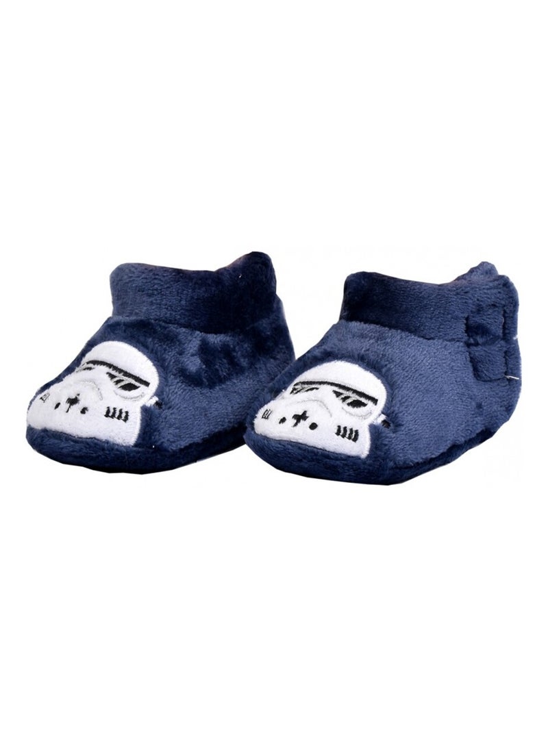 Chaussons bébé licence fantaisie - pack de 4 Gris Bleu marine Gris - Kiabi