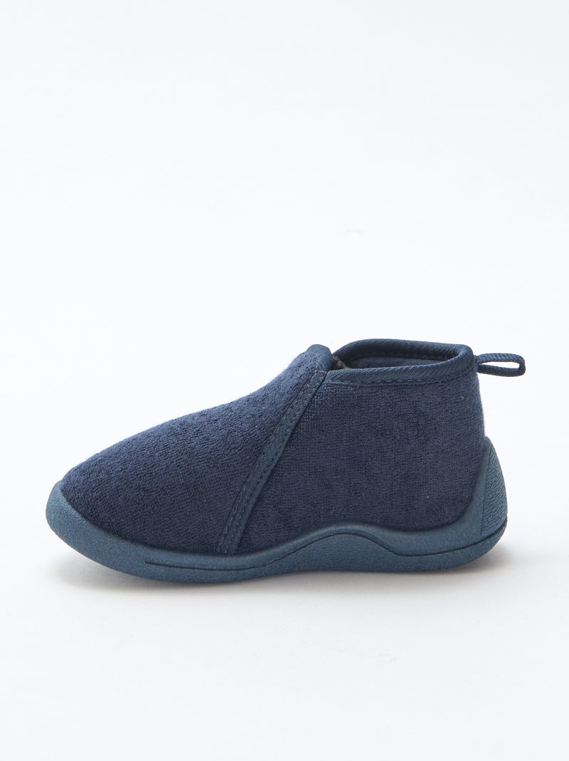 Chaussons boots Bleu - Kiabi