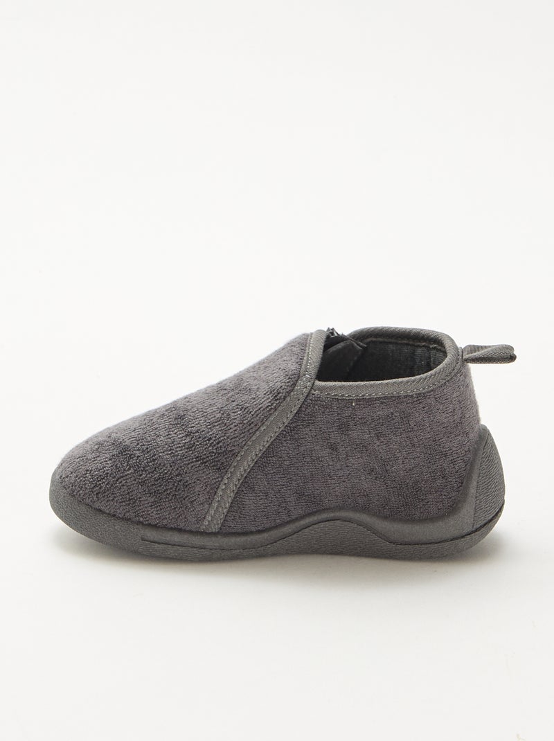 Chaussons boots Gris - Kiabi