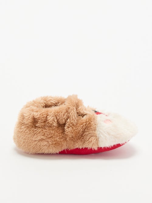 Chaussons bottillons animaux 'Noël' - Kiabi Chaussons bottillons animaux 'Noël' - Kiabi