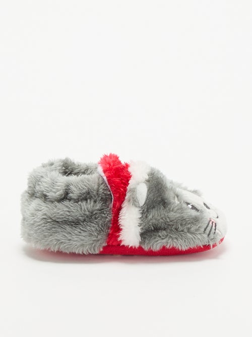 Chaussons bottillons animaux 'Noël' - Kiabi Chaussons bottillons animaux 'Noël' - Kiabi