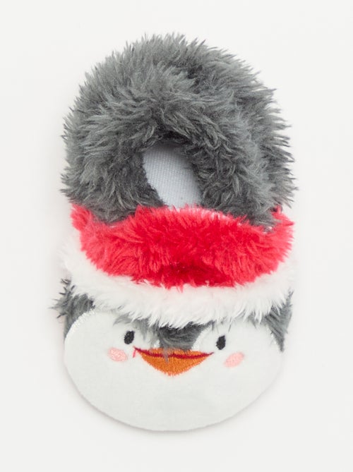 Chaussons bottillons animaux 'Noël' - Kiabi Chaussons bottillons animaux 'Noël' - Kiabi