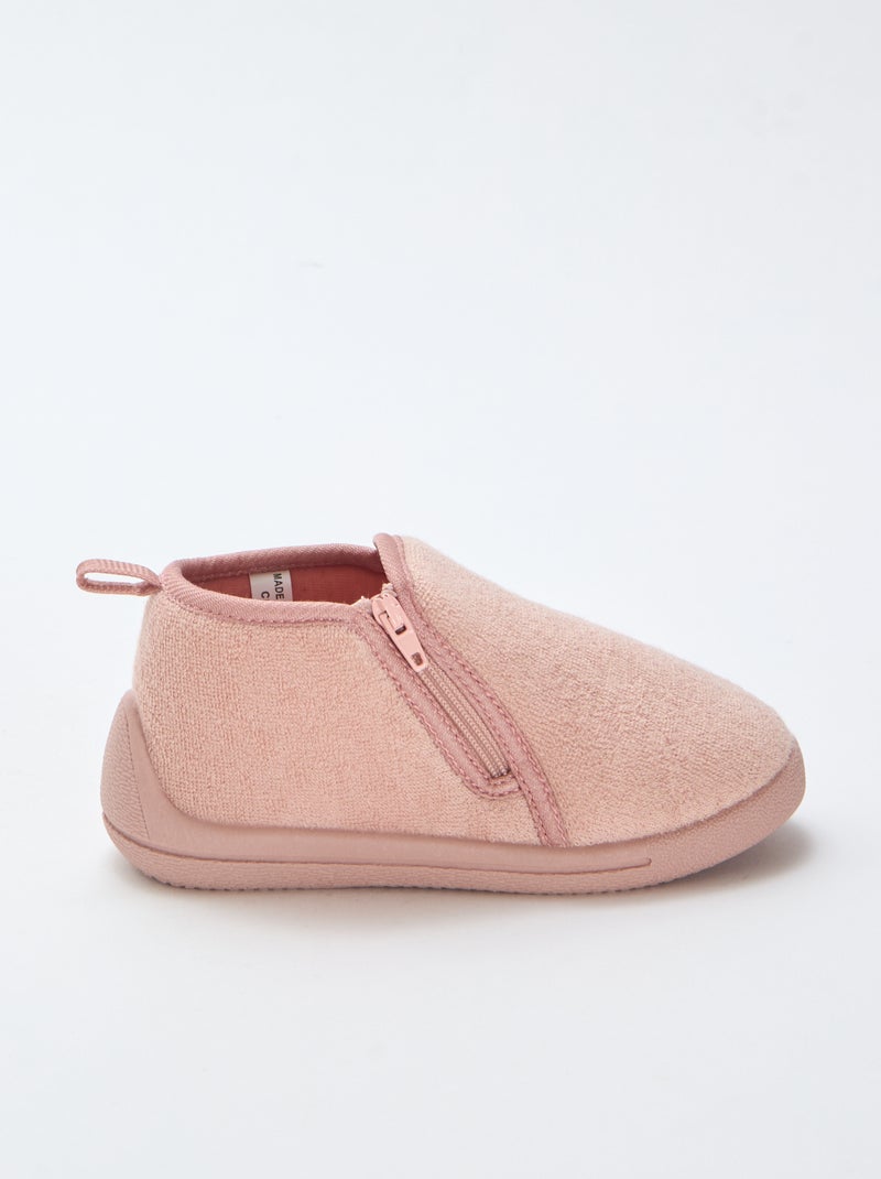 Chaussons bottillons Rose - Kiabi