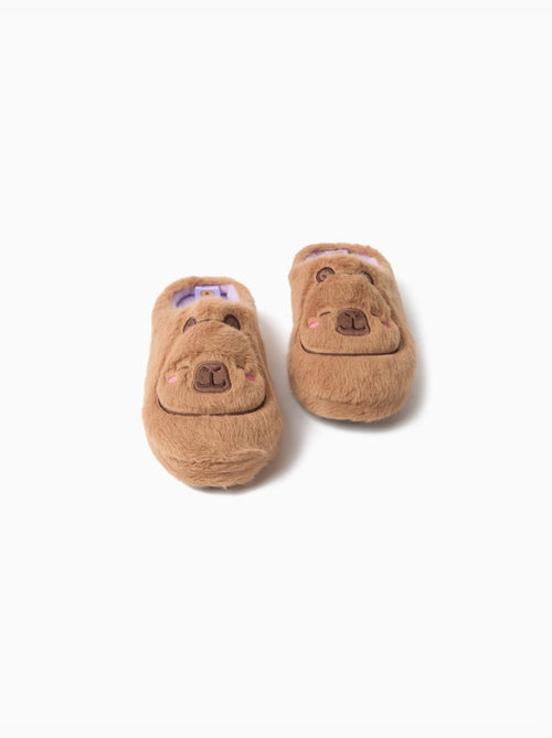 Chaussons 'capibara' capyfun©, mo fashion - Kiabi Chaussons 'capibara' capyfun©, mo fashion - Kiabi