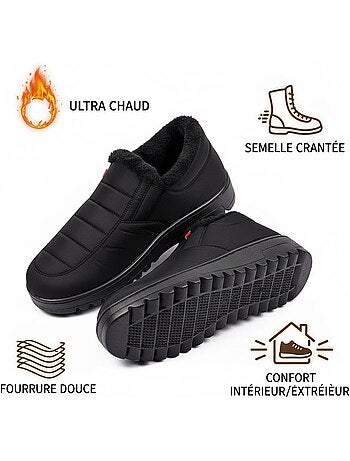 Chaussons charentaises montantes PREMIUM MU9738