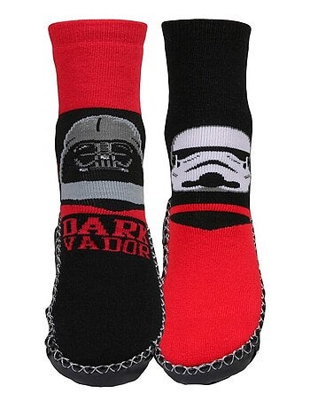 Chaussons chaussettes lot de 2 star wars