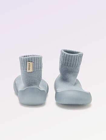 Chaussons chaussettes motricité 3 '1ers pas' - Kitchoun