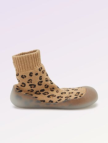 Chaussons chaussettes motricité 3 '1ers pas' - Kitchoun