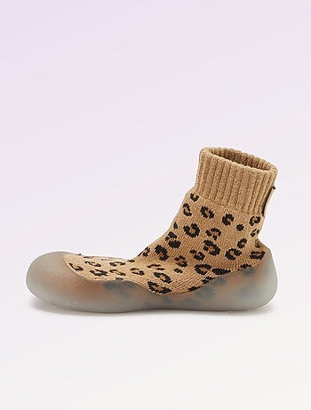 Chaussons chaussettes motricité 3 '1ers pas' - Kitchoun