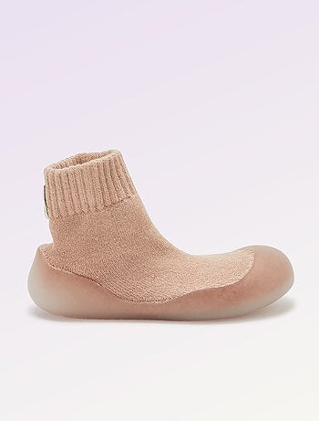 Chaussons chaussettes motricité 3 '1ers pas' - Kitchoun