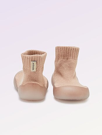 Chaussons chaussettes motricité 3 '1ers pas' - Kitchoun