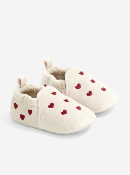 Chaussons 'cœur' - Kiabi