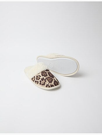 Chaussons de chambre à motif animal, mo fashion