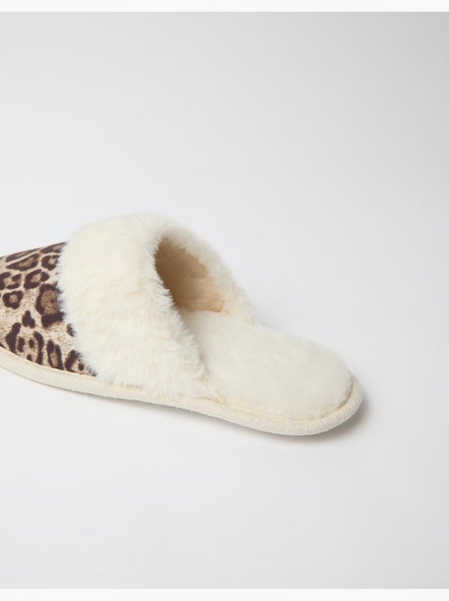 Chaussons de chambre à motif animal, mo fashion - Kiabi