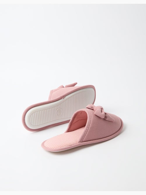 Chaussons de chambre de vichy, mo fashion - Kiabi Chaussons de chambre de vichy, mo fashion - Kiabi