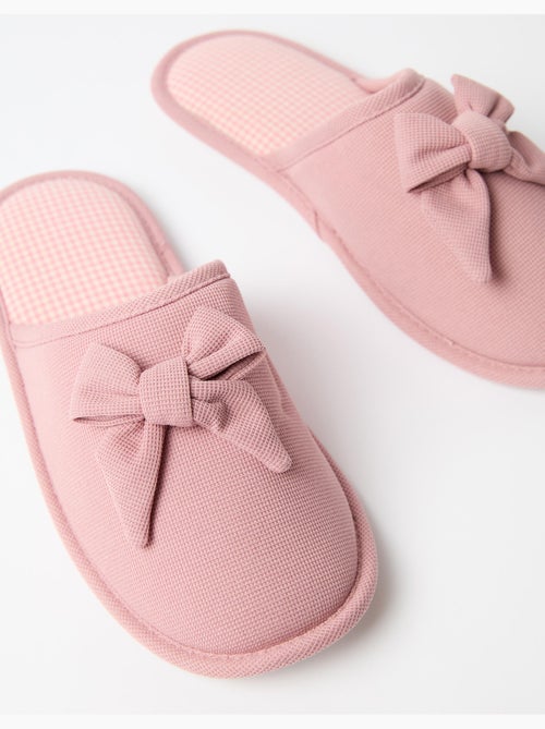 Chaussons de chambre de vichy, mo fashion - Kiabi Chaussons de chambre de vichy, mo fashion - Kiabi