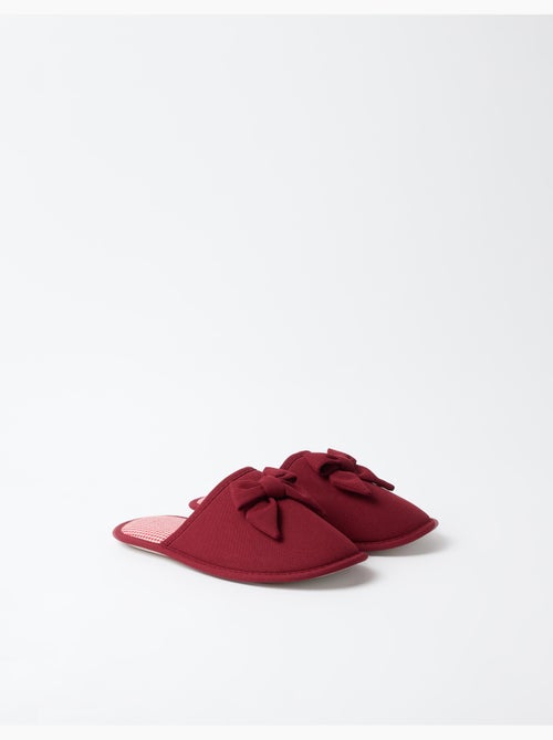 Chaussons de chambre de vichy, mo fashion - Kiabi Chaussons de chambre de vichy, mo fashion - Kiabi