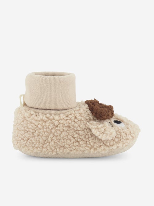 Chaussons doux 'têtes de moutons' - Kiabi