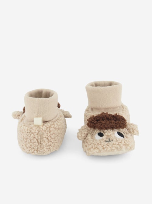 Chaussons doux 'têtes de moutons' - Kiabi