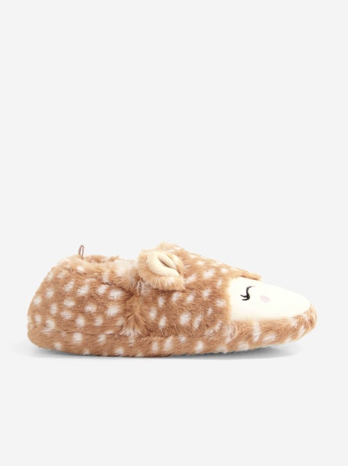 Chaussons effet moutonné - Kiabi Chaussons effet moutonné - Kiabi