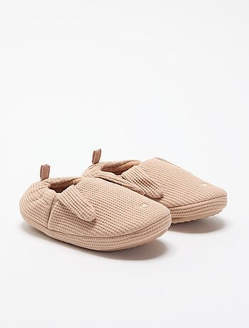 Chaussons en nid d'abeille