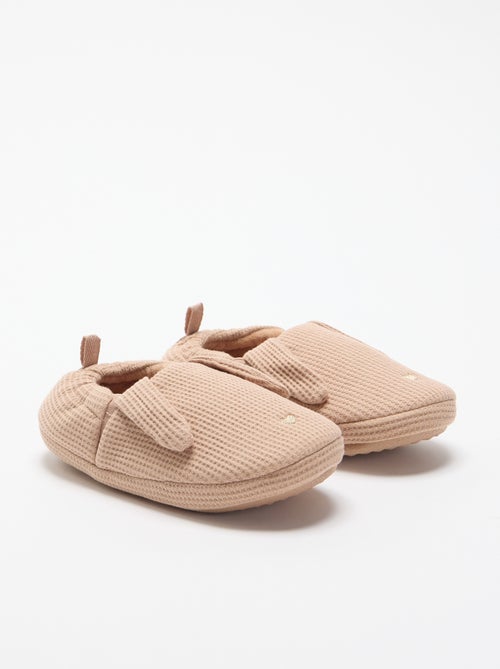 Chaussons en nid d'abeille - Kiabi Chaussons en nid d'abeille - Kiabi