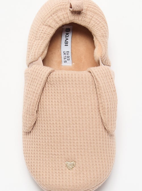 Chaussons en nid d'abeille - Kiabi Chaussons en nid d'abeille - Kiabi
