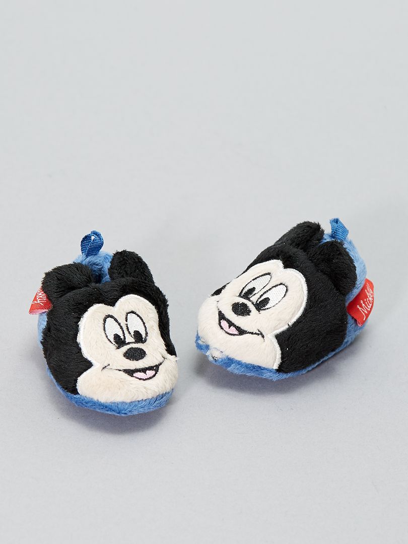 Chaussons en ratine douce 'Mickey' Mickey - Kiabi