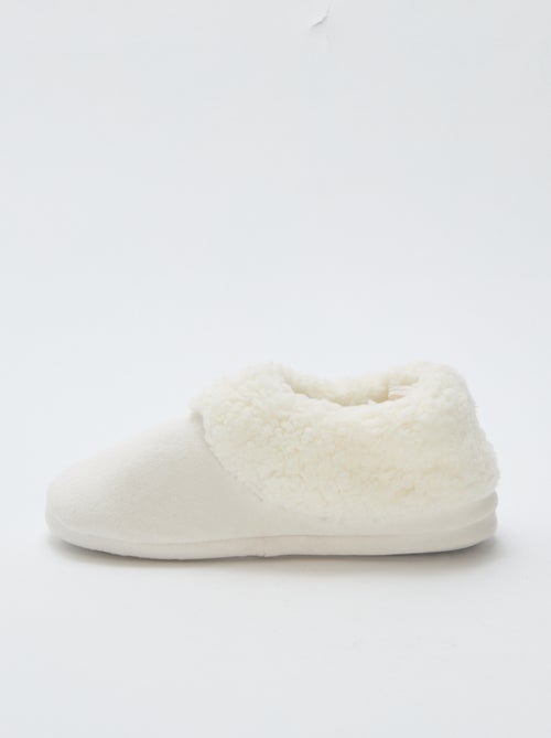 Chaussons en suédine - Kiabi