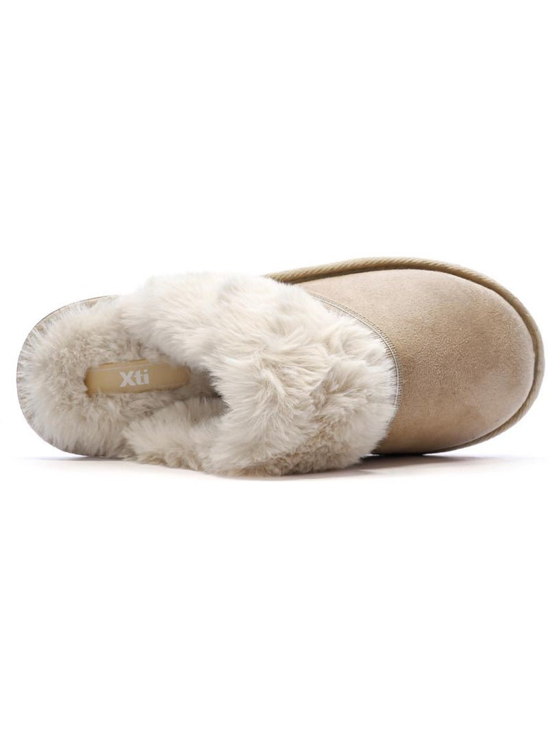 Chaussons femme Beige - Kiabi