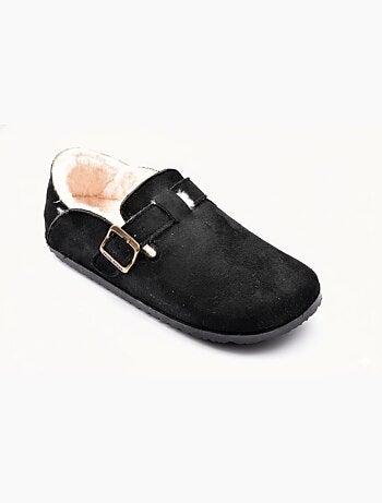 Chaussons Femme Hiver Sabots d’Intérieur Fourrés MD8845